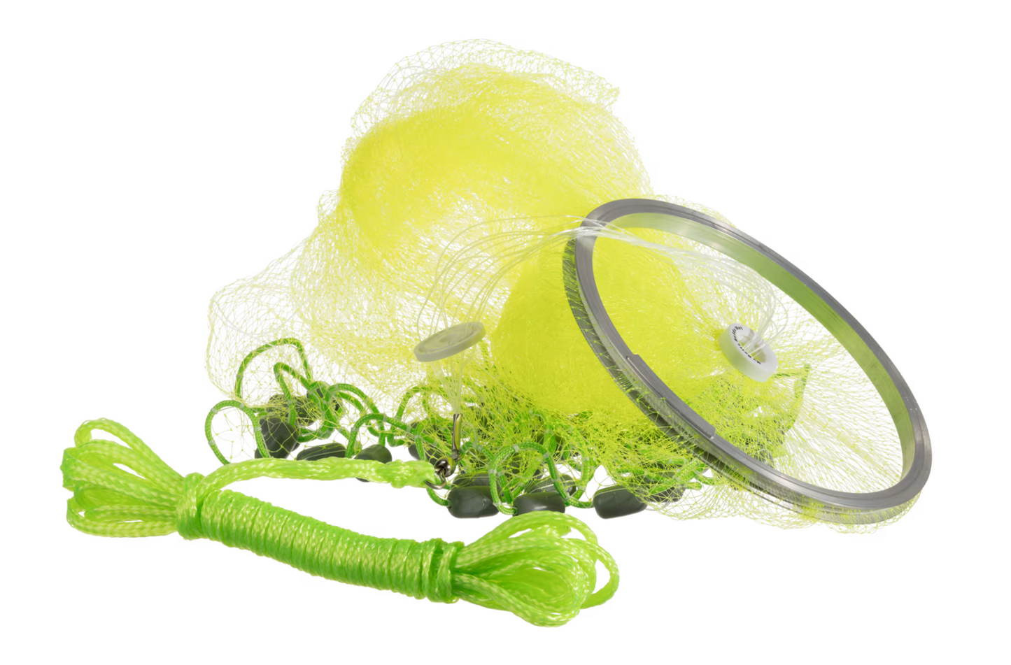 BETTS BUDDY QUICK THROW NET MESH CHARTREUSE 3.5' 3/8"