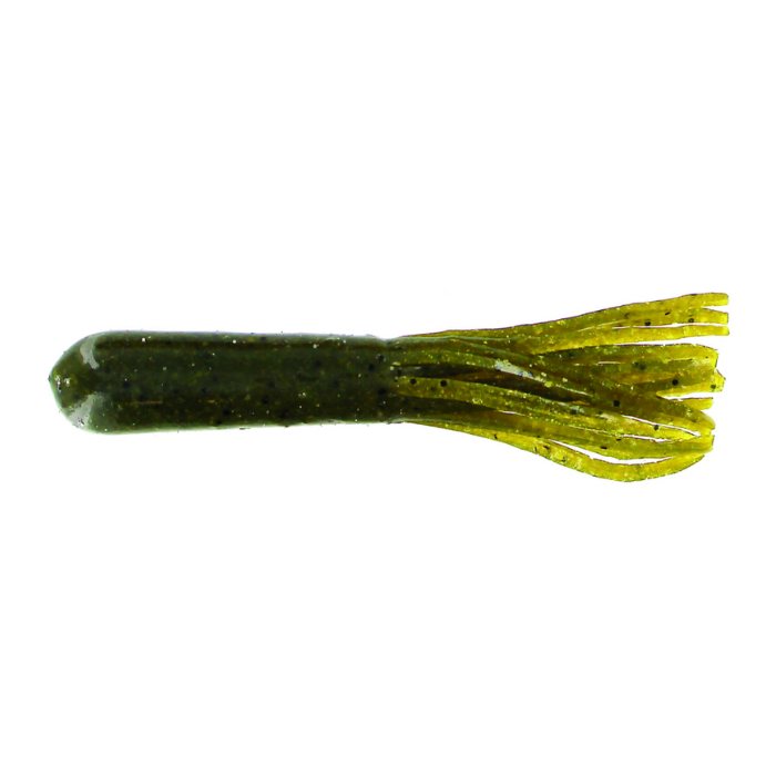 BIG BITE BAITS SALT TUBE / GREEN PUMPKIN (8 PACK) 4"