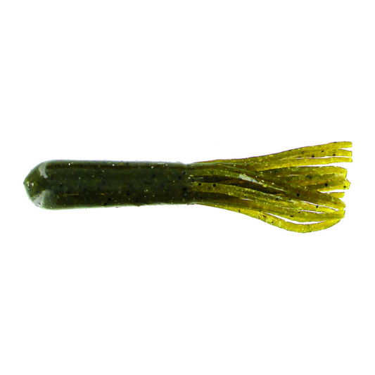 BIG BITE BAITS SALT TUBE / GREEN PUMPKIN (8 PACK) 4"