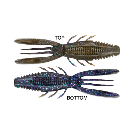 Two fishing lures labeled 'Top' and 'Bottom' on a white background
