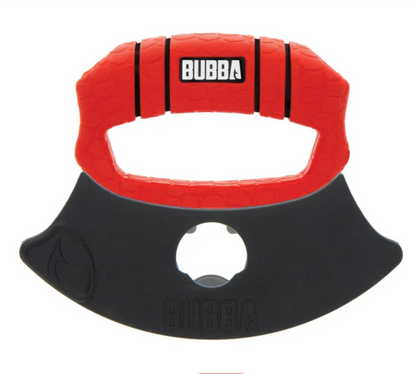 Red and black Bubba brand tool on a white background