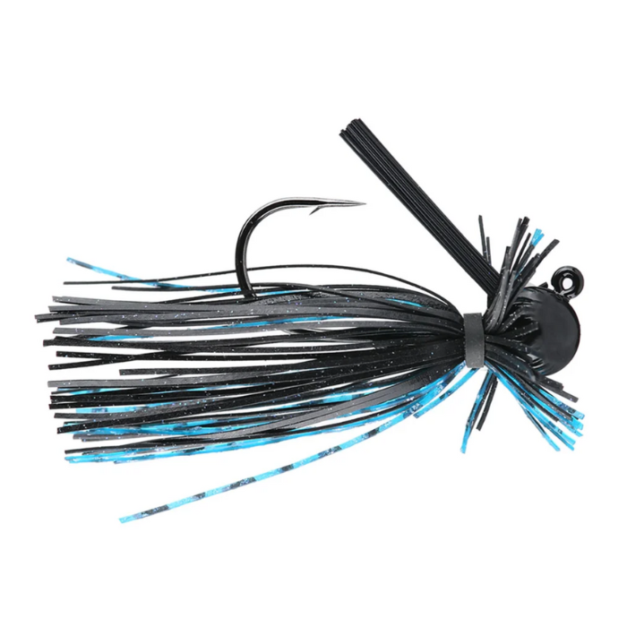 BUCKEYE LURES G-MAN BALLIN'OUT JIG BLACK/BLUE 3/8 OZ