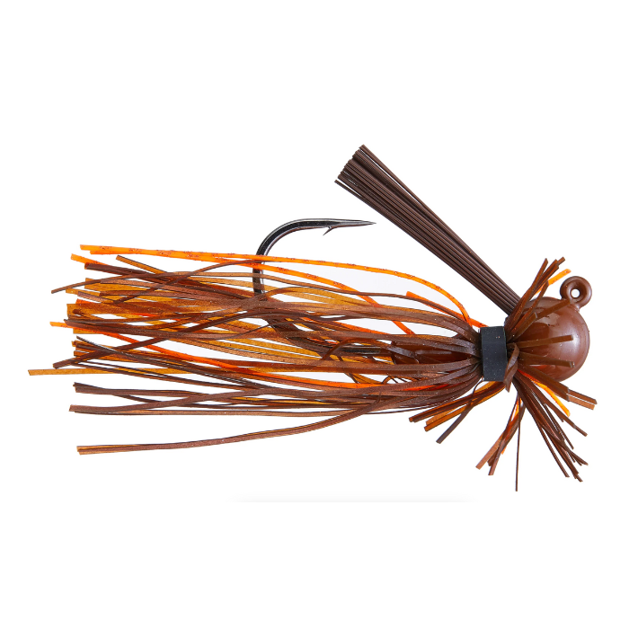 BUCKEYE LURES G-MAN BALLIN'OUT JIG BROWN OG 1/2 OZ