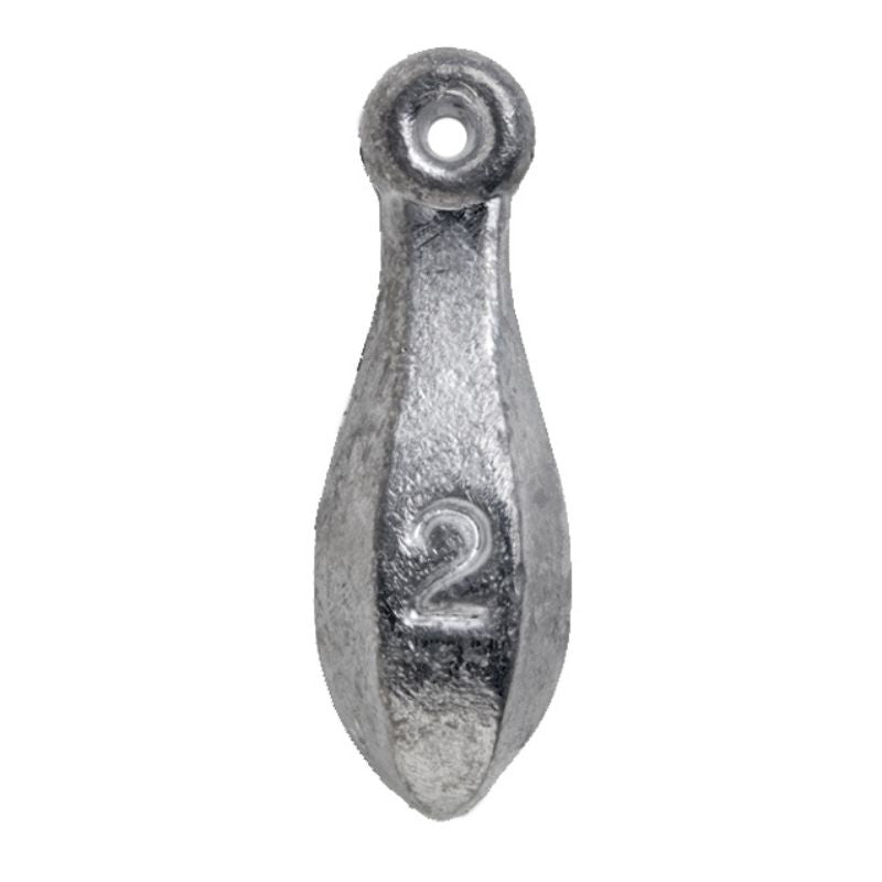 BULLET WEIGHT BANK SINKER 5# BAG 6OZ 13CT