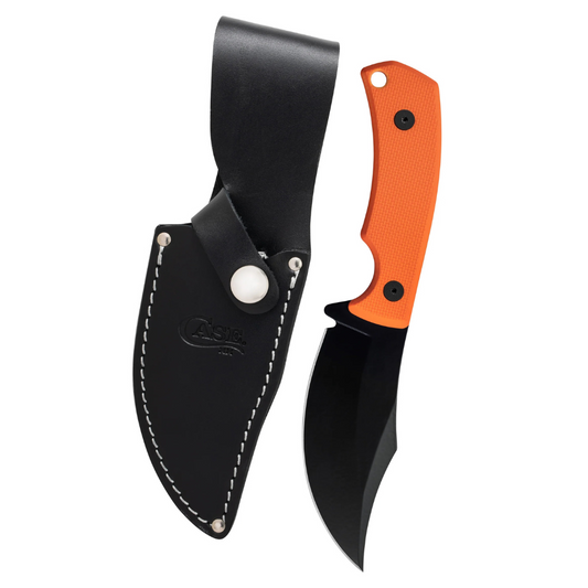 CASE HUNTER CT3 ORANGE G-10 W/SHEATH