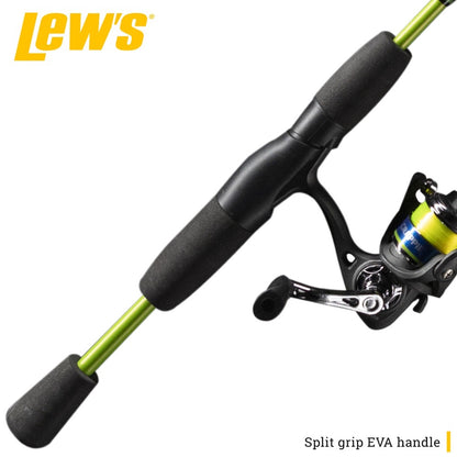 LEW'S CRAPPIE THUNDER SPINNING COMBO 2PC 4'6"