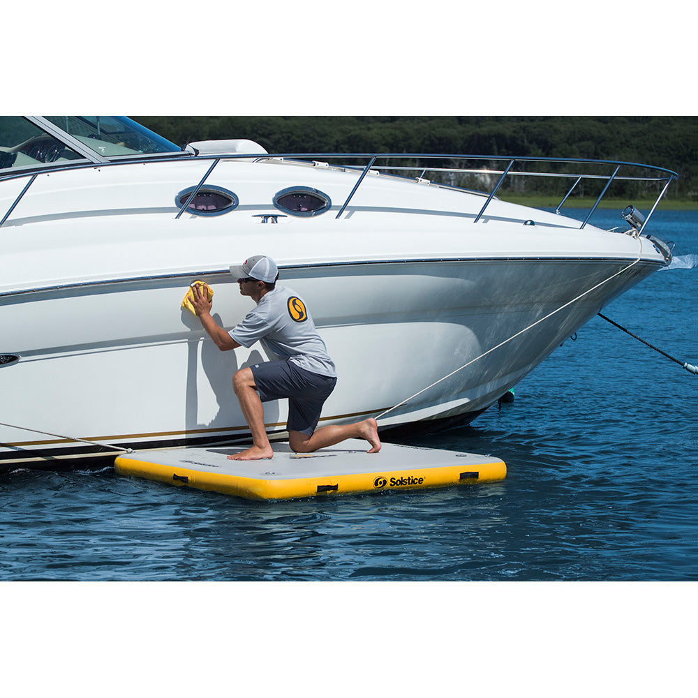 SOLSTICE WATERSPORTS 6' X 5' INFLATABLE DOCK