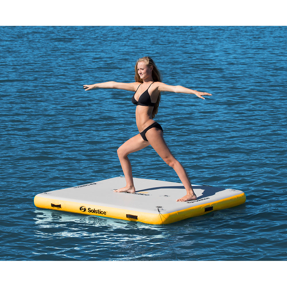 SOLSTICE WATERSPORTS 6' X 5' INFLATABLE DOCK