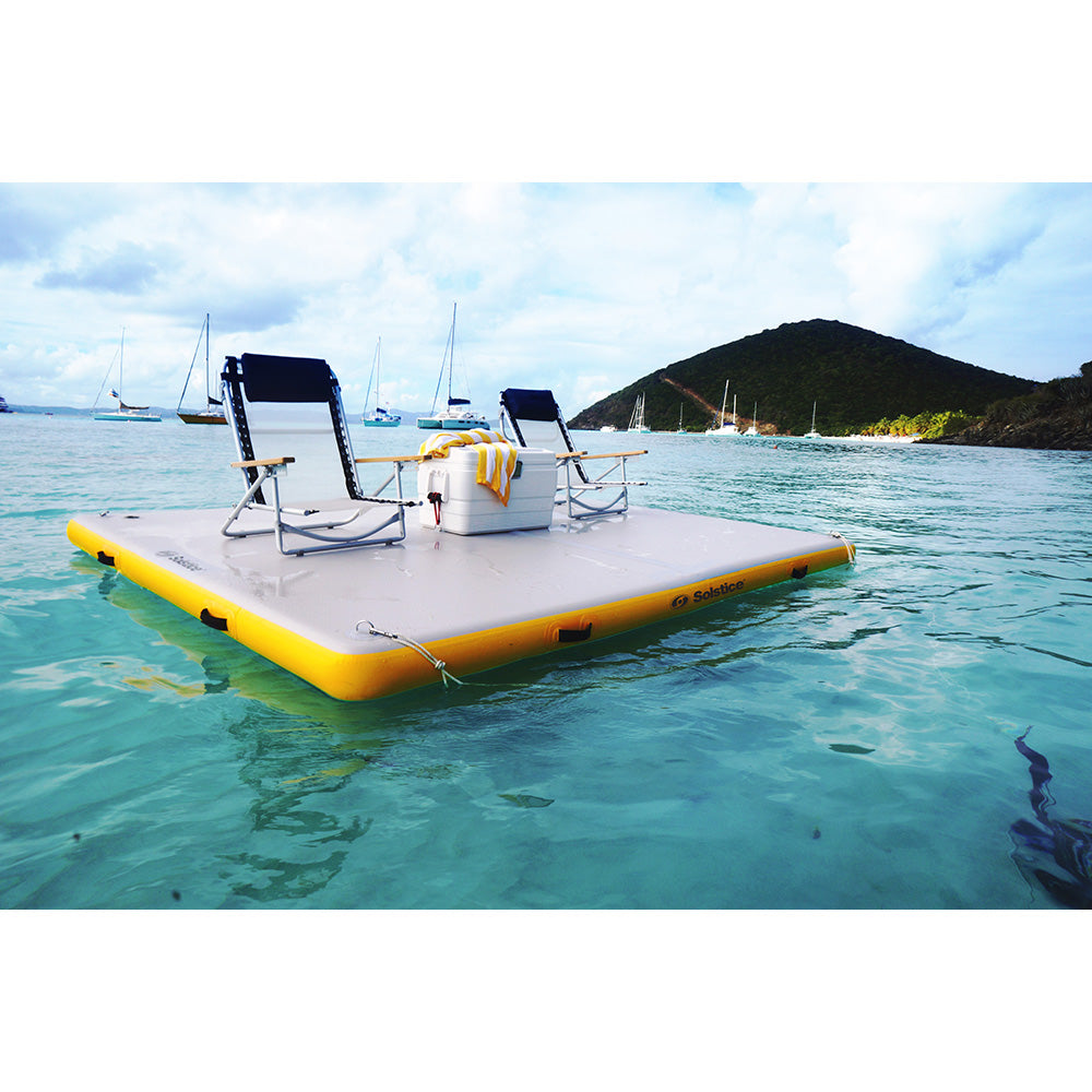 SOLSTICE WATERSPORTS 10' X 8' INFLATABLE DOCK