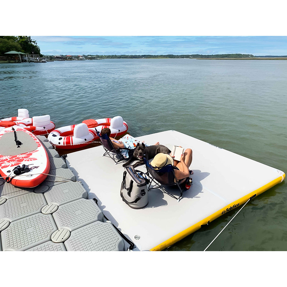 SOLSTICE WATERSPORTS 10' X 10' INFLATABLE DOCK