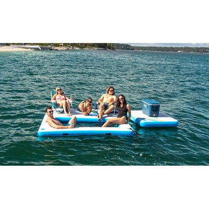 SOLSTICE WATERSPORTS 10' X 8' REC MESH DOCK W/REMOVABLE INSERT