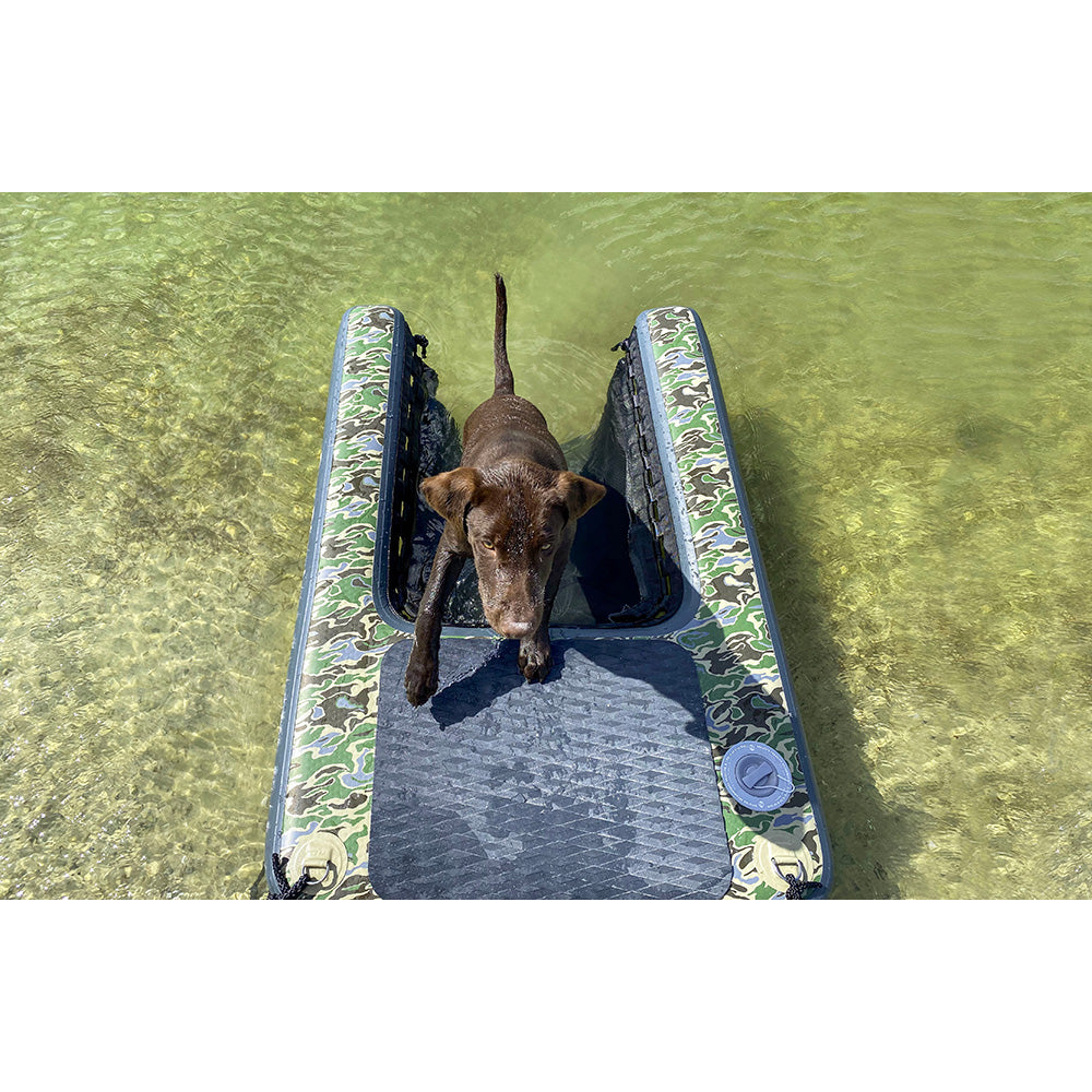 SOLSTICE WATERSPORTS INFLATABLE PUPPLANK DOG RAMP - XL SPORT - CAMO