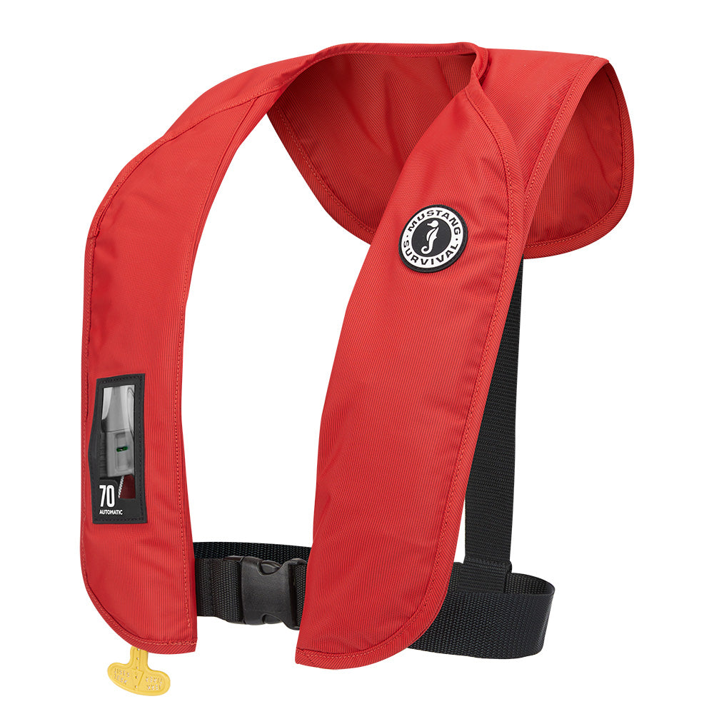 MUSTANG MIT 70 AUTOMATIC INFLATABLE PFD - RED