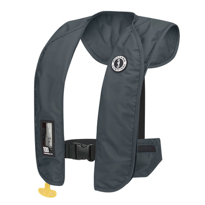 MUSTANG MIT 100 CONVERTIBLE INFLATABLE PFD - ADMIRAL GREY