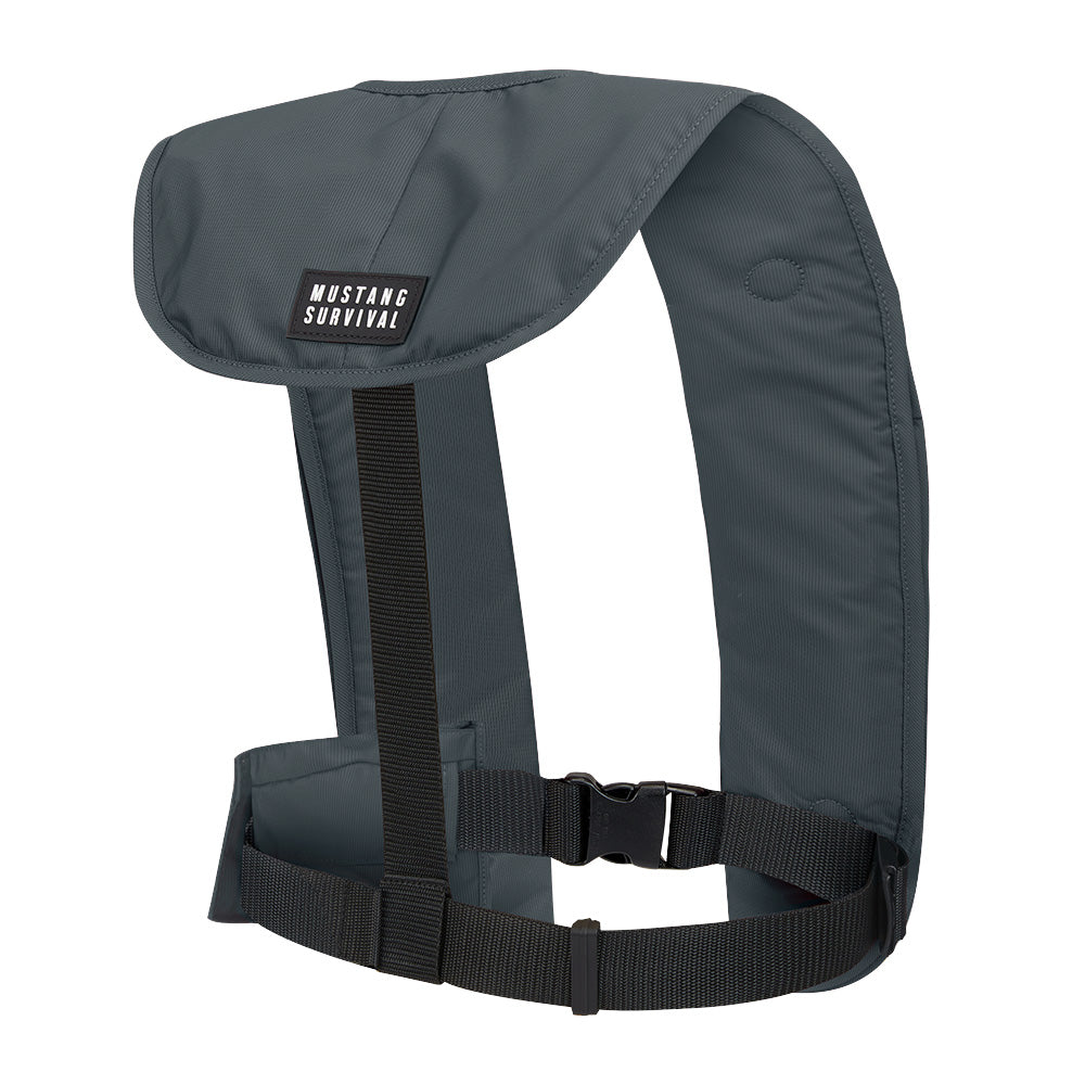 MUSTANG MIT 100 CONVERTIBLE INFLATABLE PFD - ADMIRAL GREY