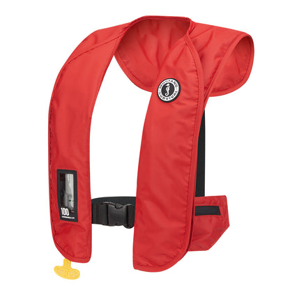 MUSTANG MIT 100 CONVERTIBLE INFLATABLE PFD - RED