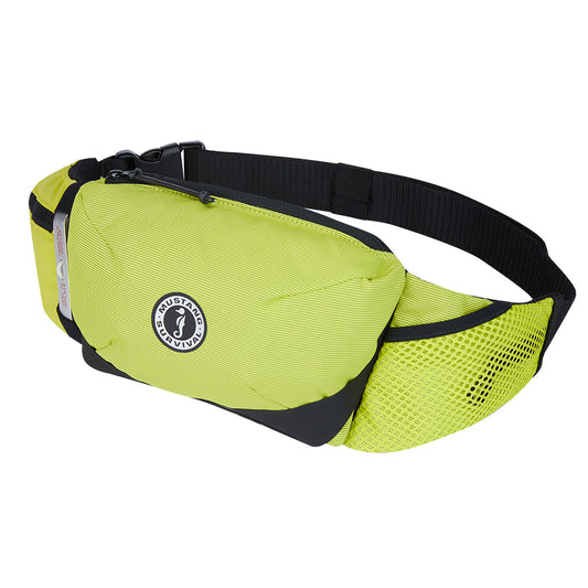 MUSTANG ESSENTIALIST MANUAL INFLATABLE BELT PACK - MAHI YELLOW