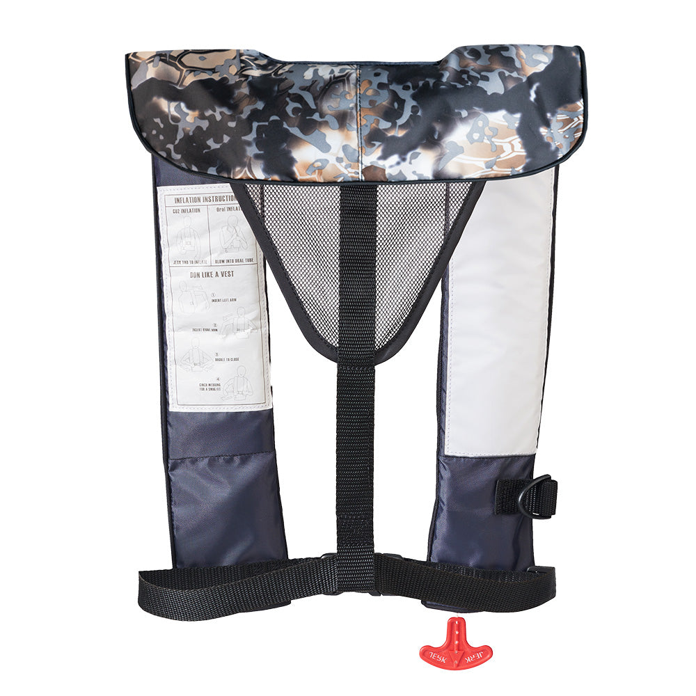 BLUESTORM KRYPTEK CIRRUS 26 AUTO/MANUAL TYPE V INFLATABLE PFD - OBSCURA SKYFALL