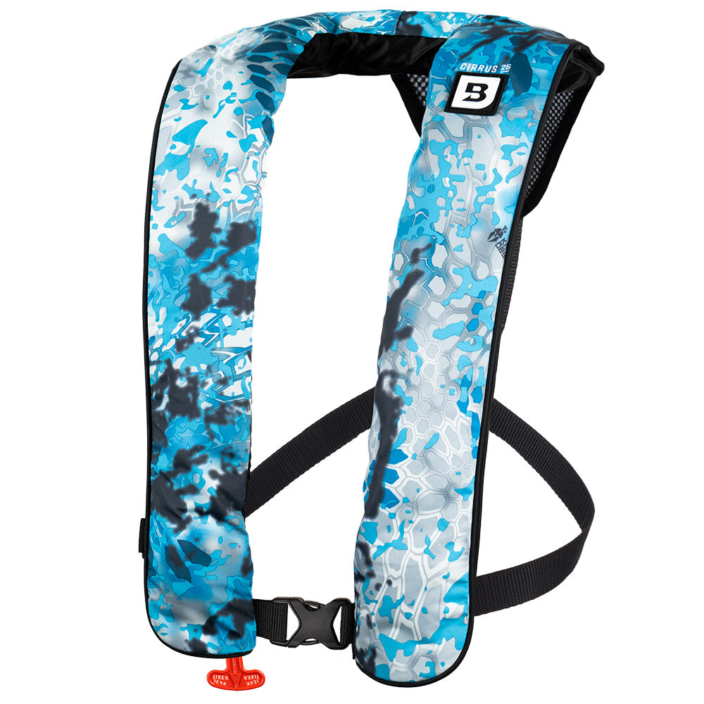 BLUESTORM KRYPTEK CIRRUS 26 AUTO/MANUAL TYPE V INFLATABLE PFD - OBSCURA LITUS