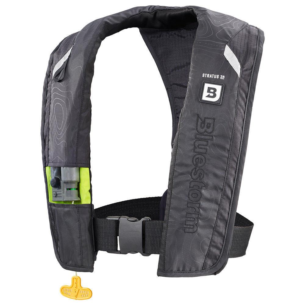 BLUESTORM STRATUS 35 AUTO TYPE II INFLATABLE PFD - APEX BLACK