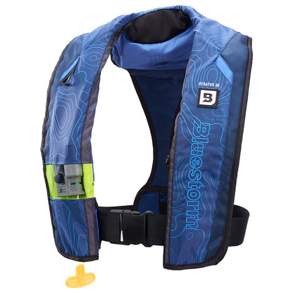 BLUESTORM STRATUS 35 AUTO TYPE II INFLATABLE PFD - DEEP BLUE