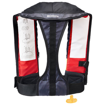 BLUESTORM STRATUS 35 AUTO TYPE II INFLATABLE PFD - RED