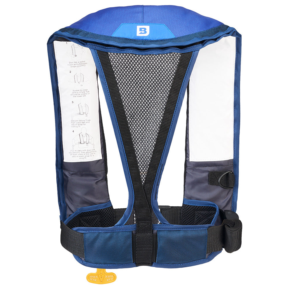 BLUESTORM ATMOS 40 AUTO TYPE II INFLATABLE PFD - DEEP BLUE