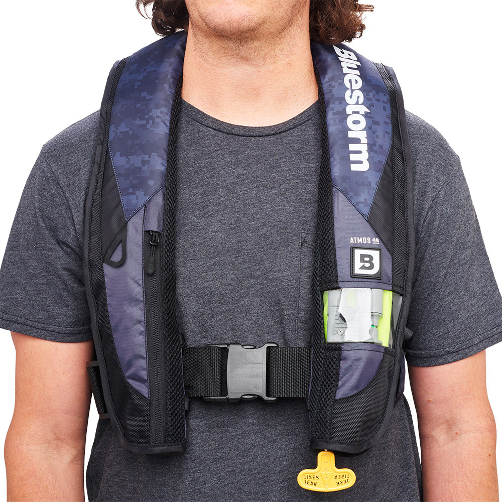 BLUESTORM ATMOS 40 AUTO TYPE II INFLATABLE PFD - DEEP BLUE