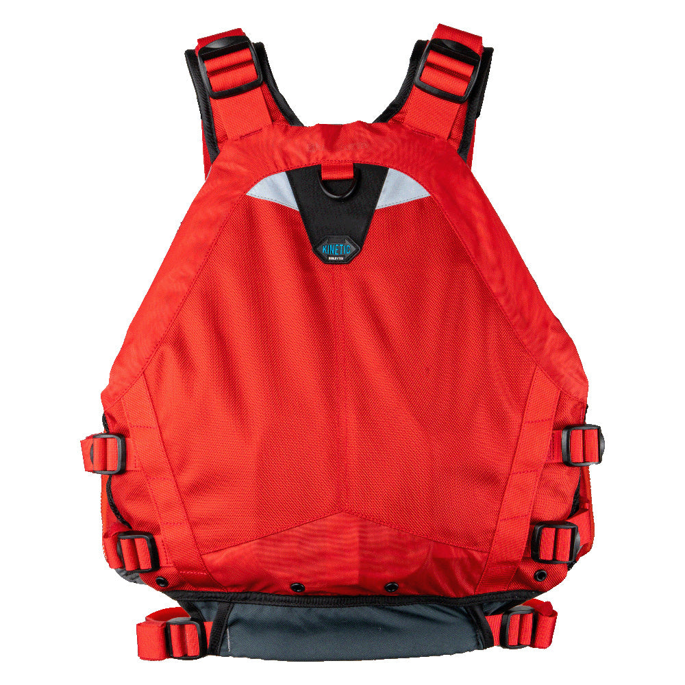 BLUESTORM KINETIC KAYAK FISHING VEST - NITRO RED - S/M