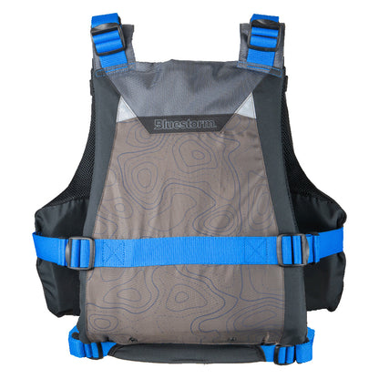 BLUESTORM MOTIVE KAYAK FISHING VEST - DEEP BLUE - S/M