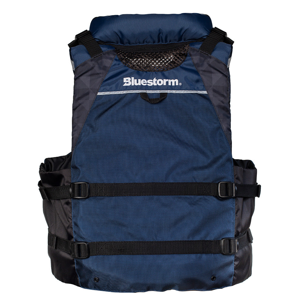 BLUESTORM CLASSIC ADULT FISHING LIFE JACKET - DEEP BLUE - S/M