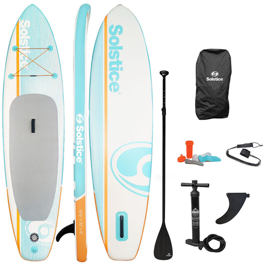 SOLSTICE CRUISER INFLATABLE STANDUP PADDLEBOARD - ORANGE 10'6" (KIT)