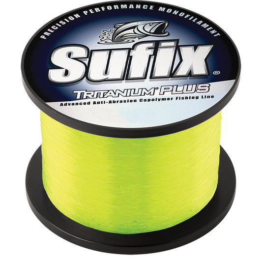 SUFIX TRITANIUM PLUS CHARTREUSE 14LB 1100YDS