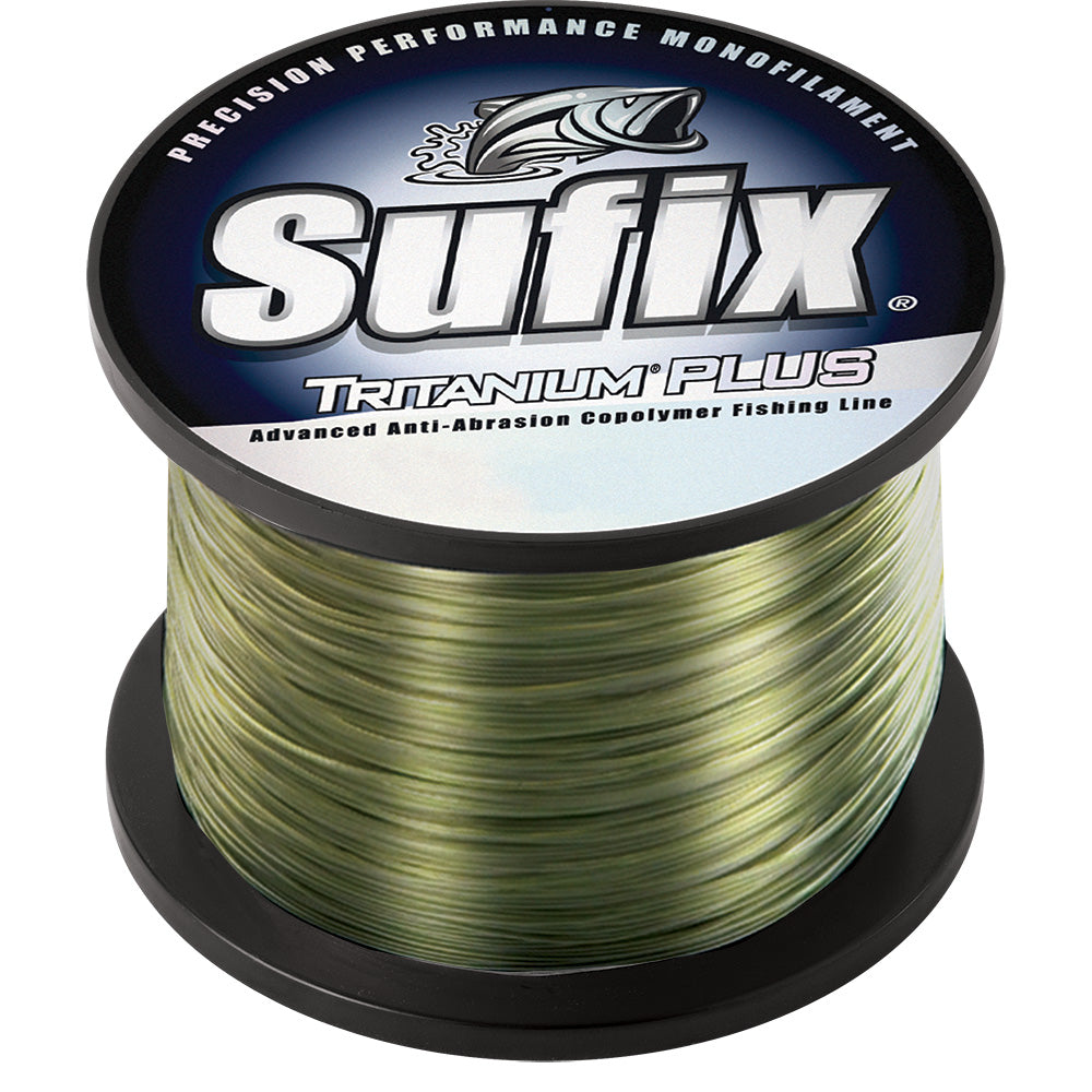 SUFIX TRITANIUM PLUS DARK GREEN 14LB 1100YDS