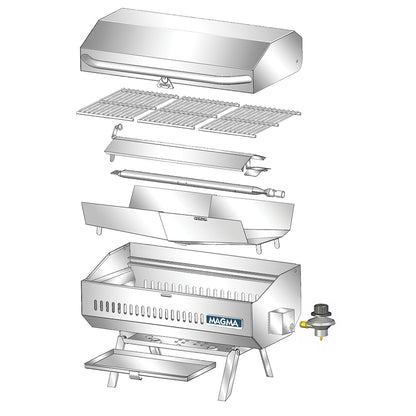 MAGMA CHEFS MATE GAS GRILL