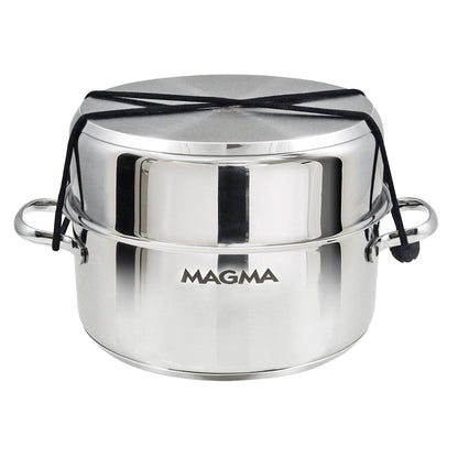 MAGMA 10 PIECE INDUCTION COOKWARE SET - STAINLESS STEEL