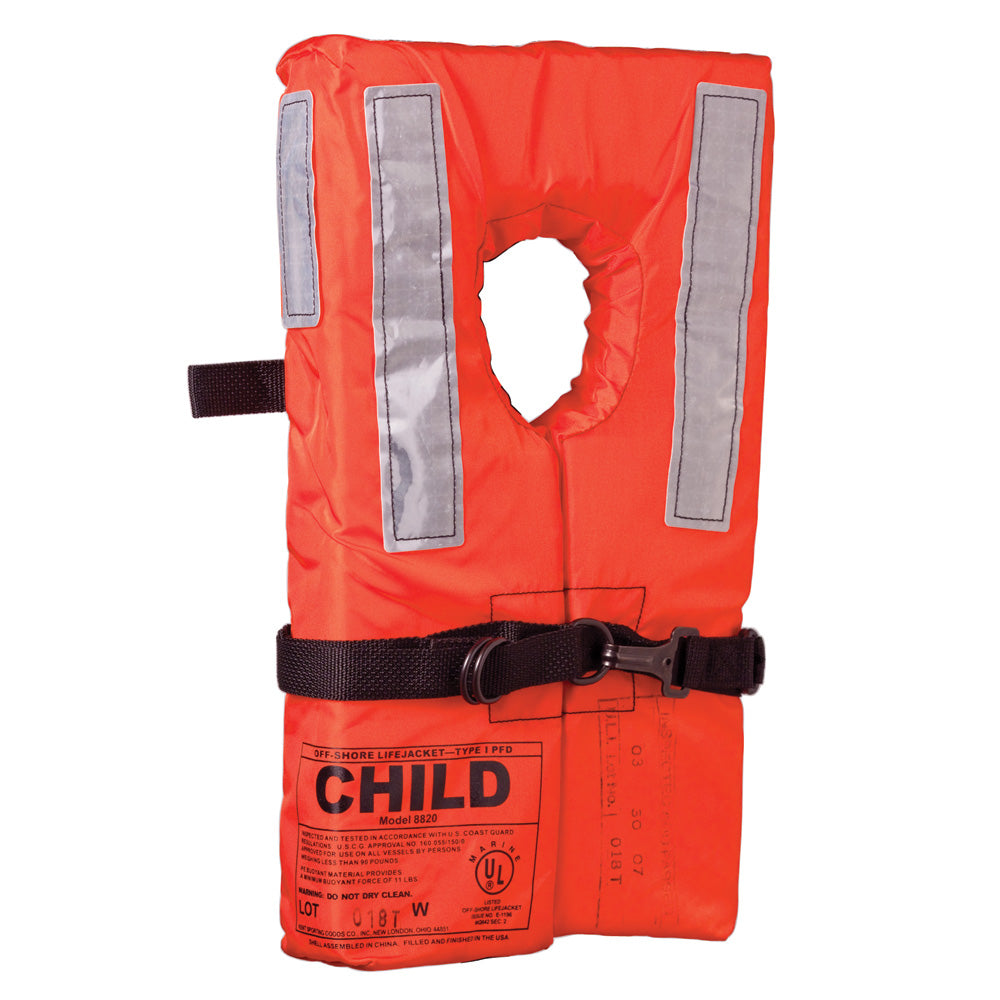 KENT TYPE 1 COLLAR STYLE LIFE JACKET - CHILD