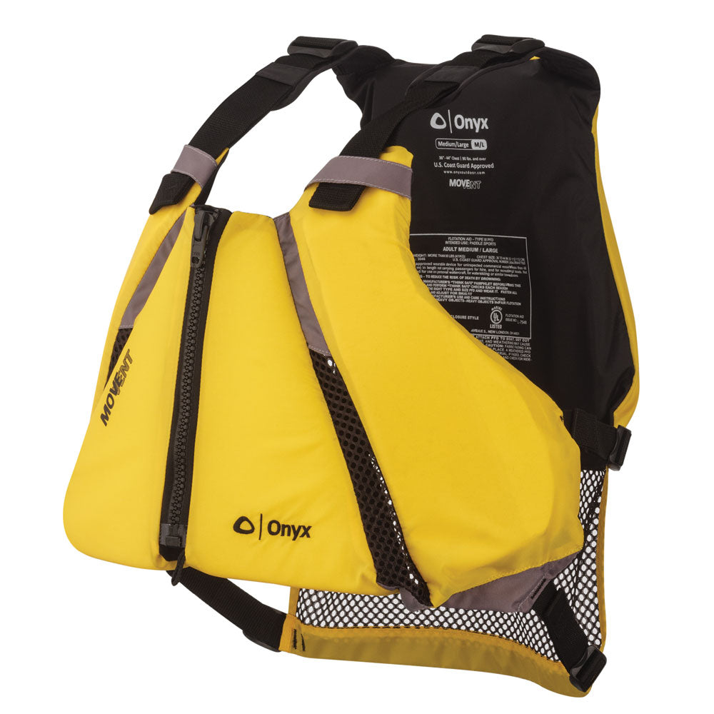 ONYX MOVEVENT CURVE PADDLE SPORTS LIFE VEST - XL/2XL