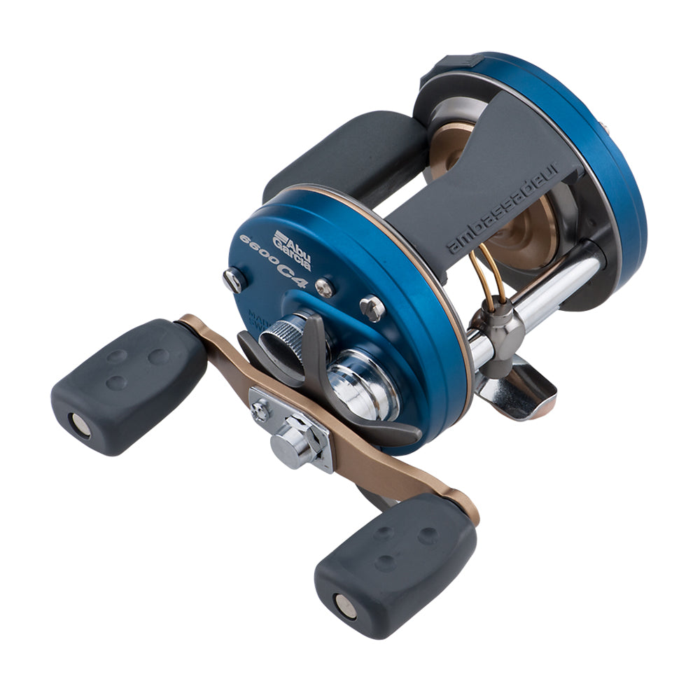 ABU GARCIA AMBASSADEUR C4 6600 ROUND BAITCAST REEL