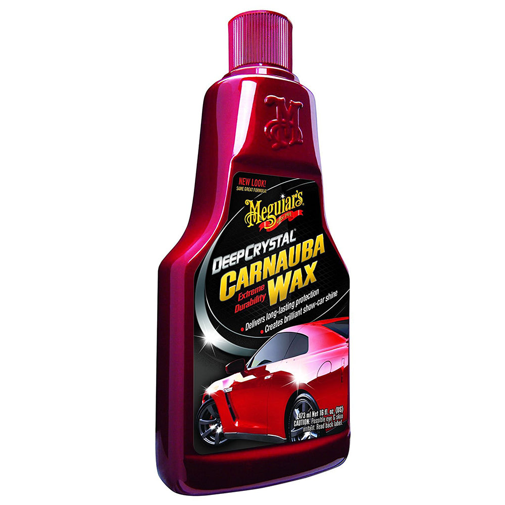 MEGUIAR'S DEEP CRYSTAL® CARNAUBA WAX - 16OZ