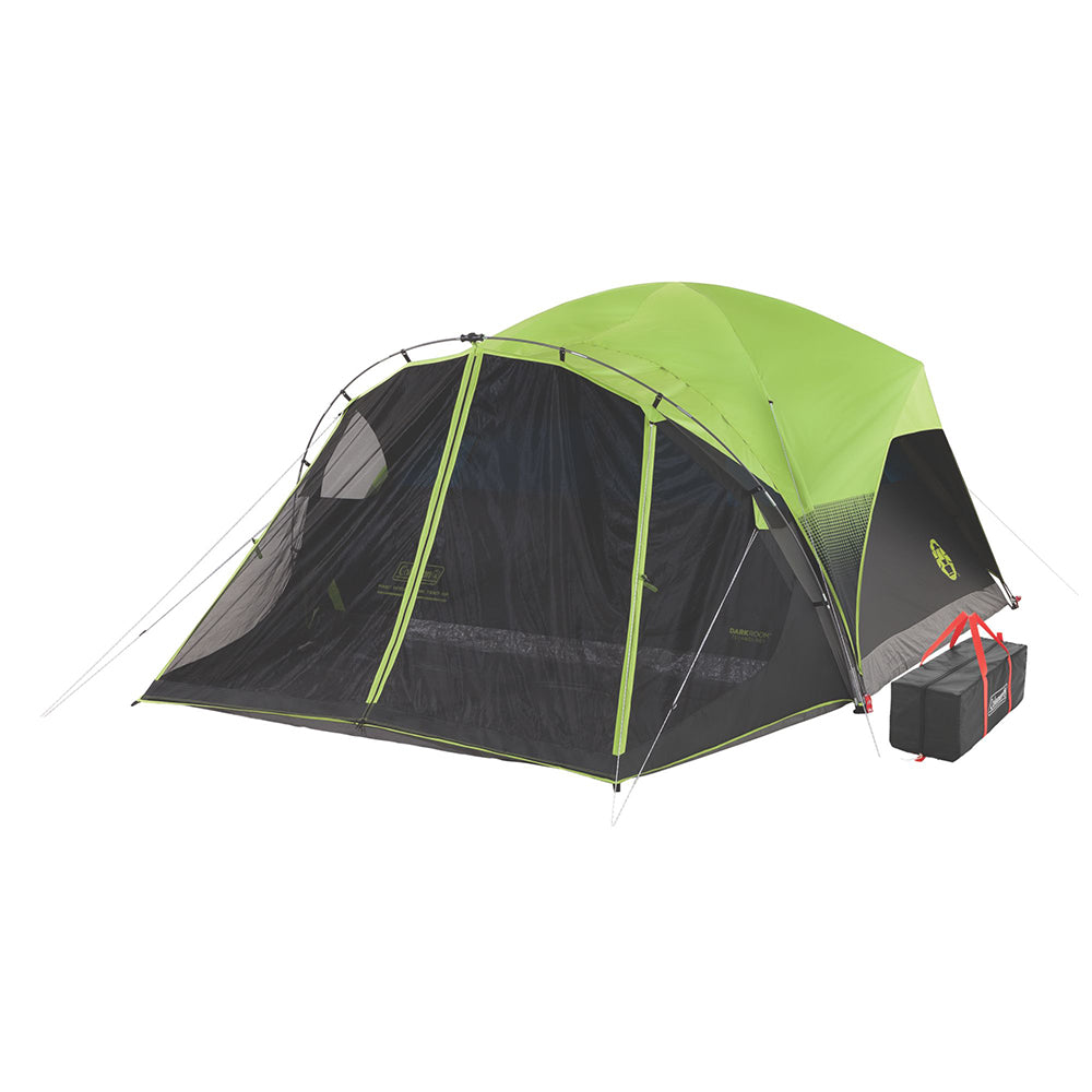 COLEMAN 6-PERSON DARKROOM FAST PITCH DOME TENT W/SCREEN ROOM