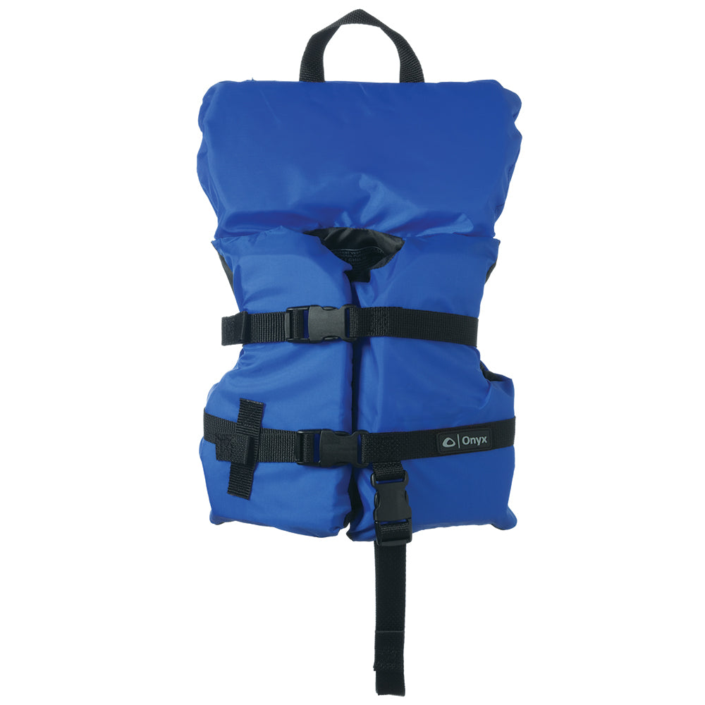 ONYX NYLON GENERAL PURPOSE LIFE JACKET - INFANT/CHILD UNDER 50LBS - BLUE