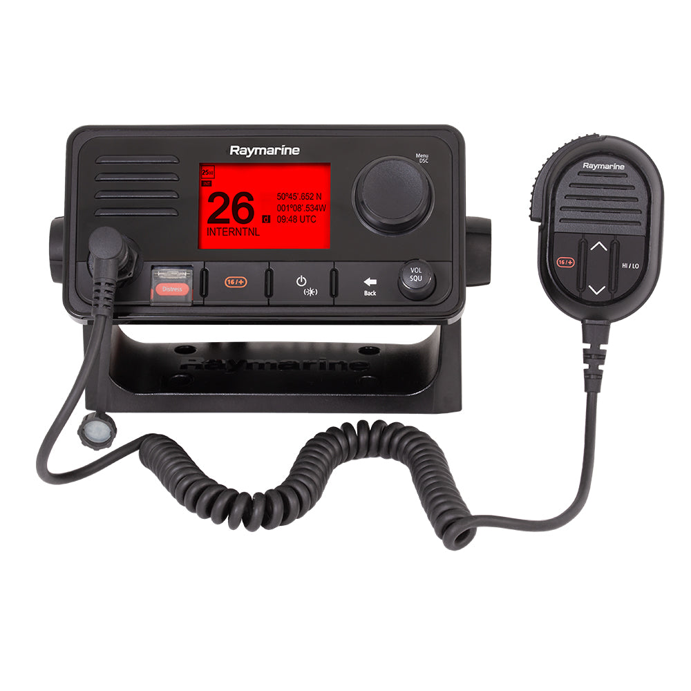 RAYMARINE RAY63 DUAL STATION VHF RADIO W/GPS