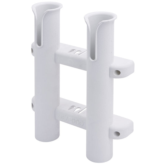 SEA DOG TWO POLE SIDE MOUNT ROD STORAGE WHITE