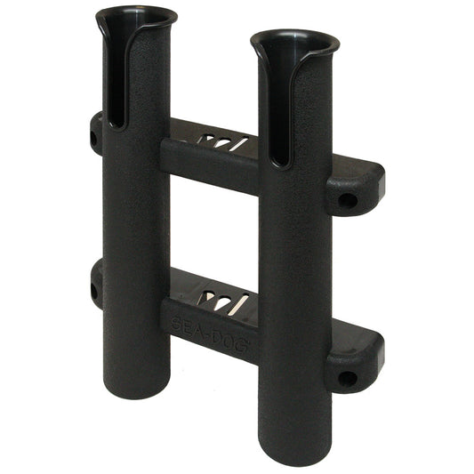 SEA DOG TWO POLE SIDE MOUNT ROD STORAGE BLACK