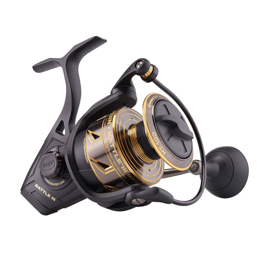 PENN BATTLE III 6000 SPINNING REEL BTLIII6000 FRONT DRAG