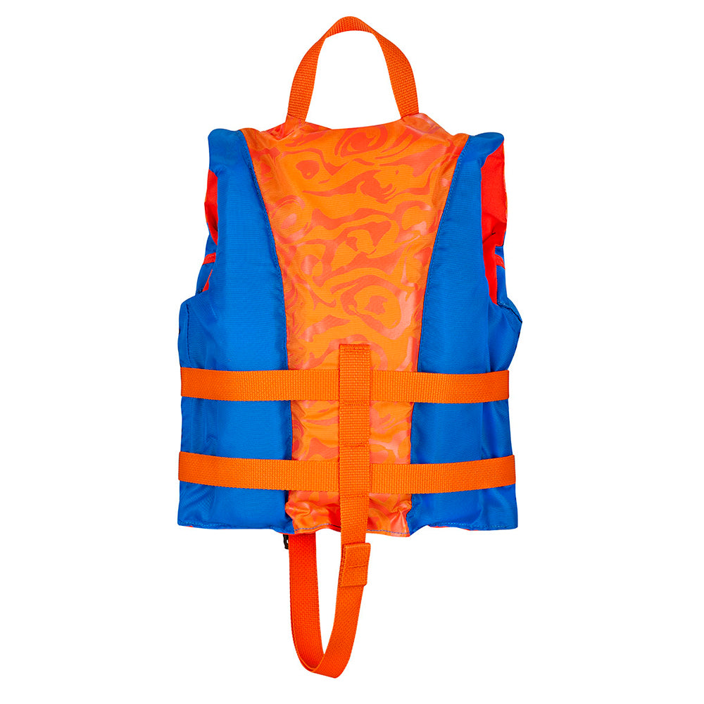 ONYX SHOAL ALL ADVENTURE CHILD PADDLE & WATER SPORTS LIFE JACKET ORANGE BACK