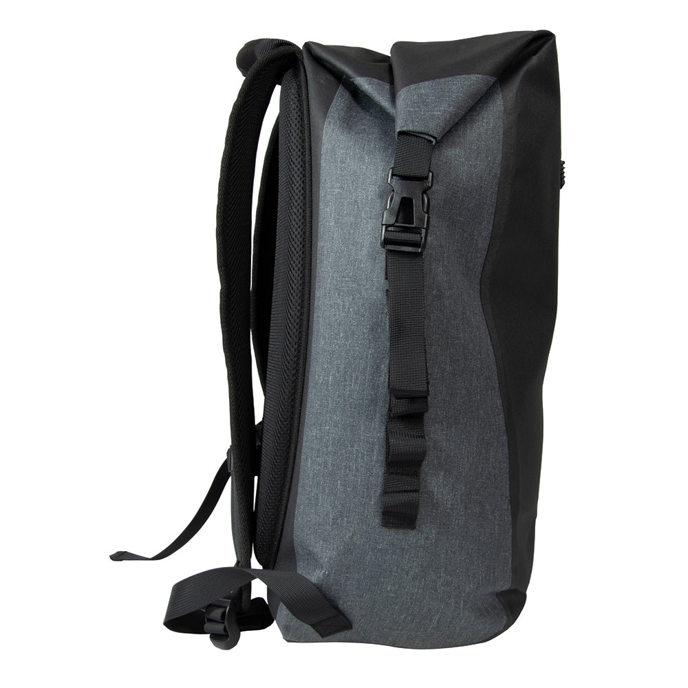 RONSTAN DRY ROLL TOP - 30L BAG - BLACK & GREY