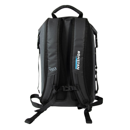 RONSTAN DRY ROLL TOP - 30L BAG - BLACK & GREY