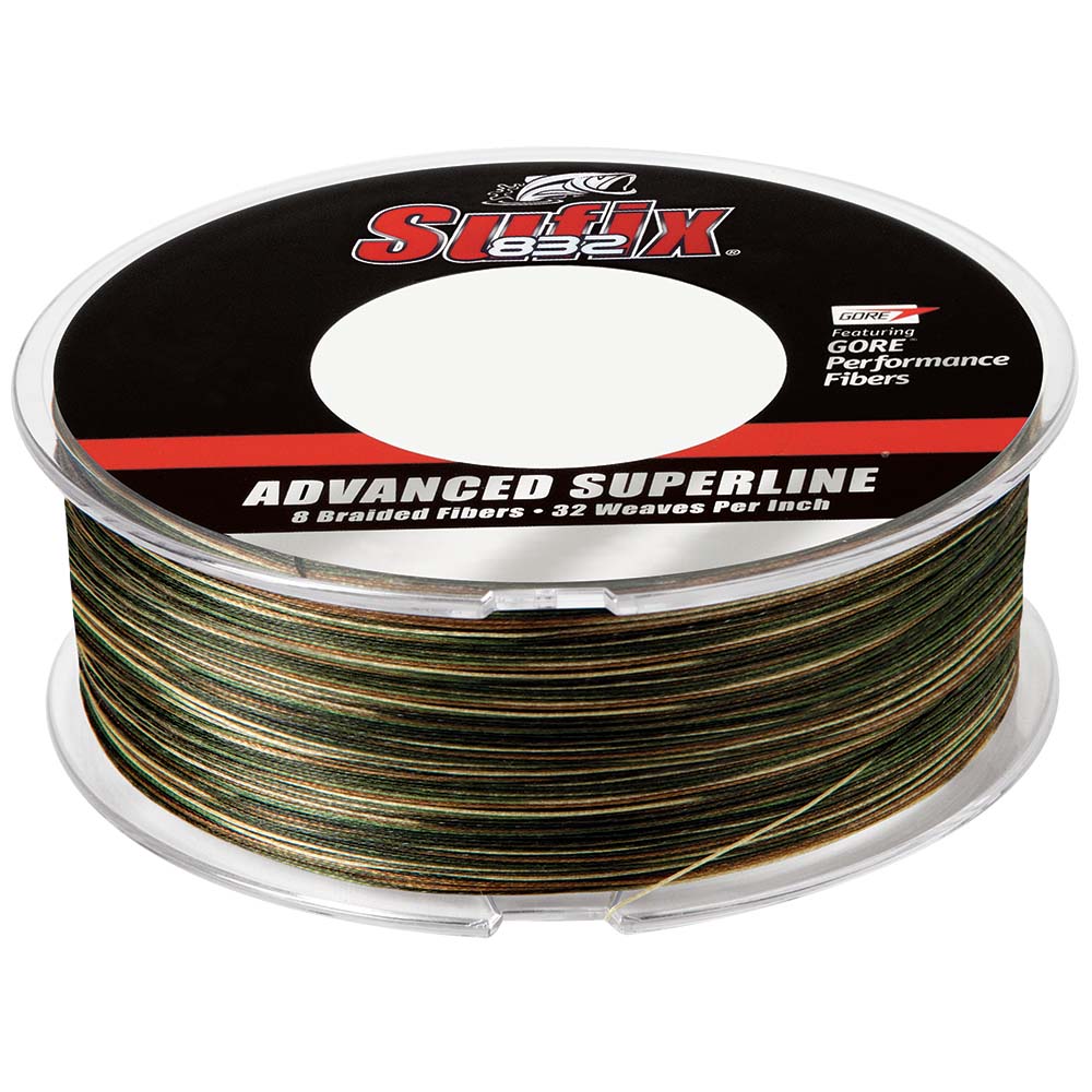 SUFIX 832 ADVANCED SUPERLINE BRAID CAMO 30LB 600YDS